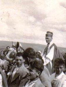 Márton Áron a csíksomlyói pünkösdi búcsún 1949-ben