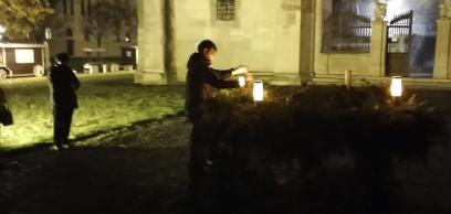 Meggyújtották a harmadik adventi gyertyát is