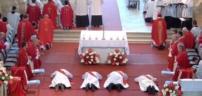 Papszentelés Gyulafehérváron